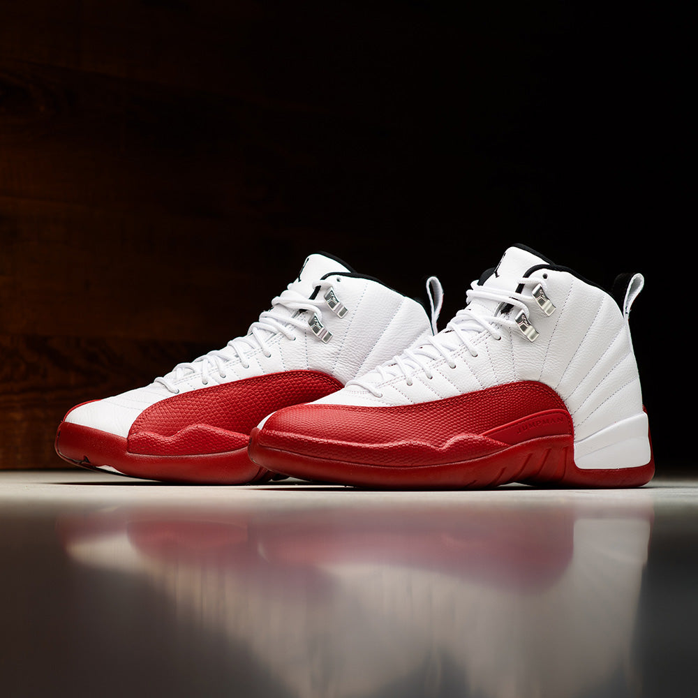 white and red 12s