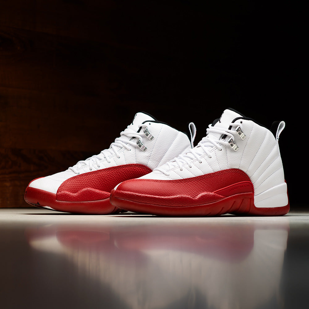 Red jordan retro 12 mens Clearance