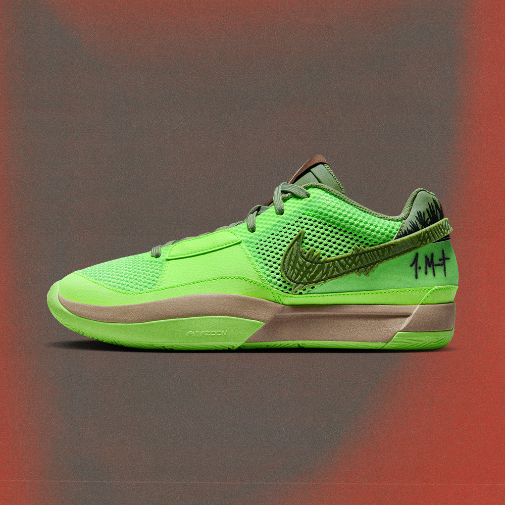 Nike Ja 1 Men's Basketball Shoes Lime Blast/Oil Green