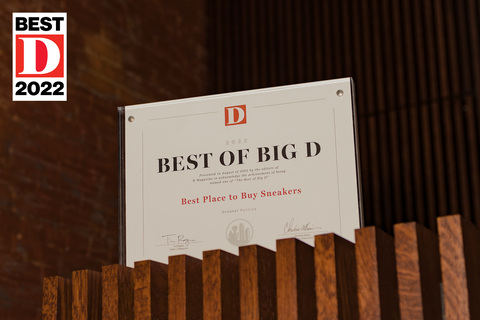 D Magazine, 2022 Best of Big D: Best Place to Buy Sneakers