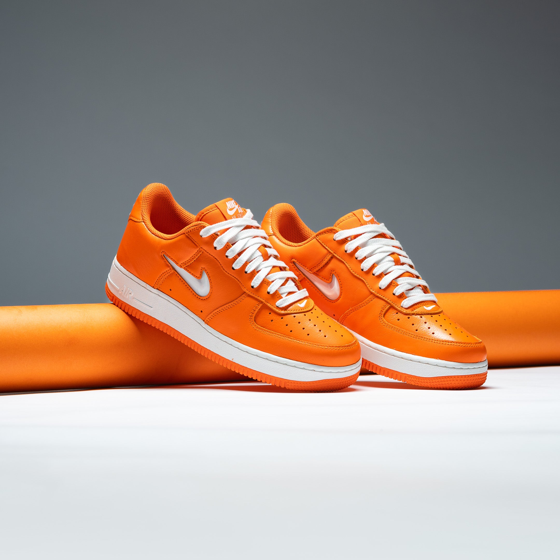 Nike air force 1 low mens orange Clearance