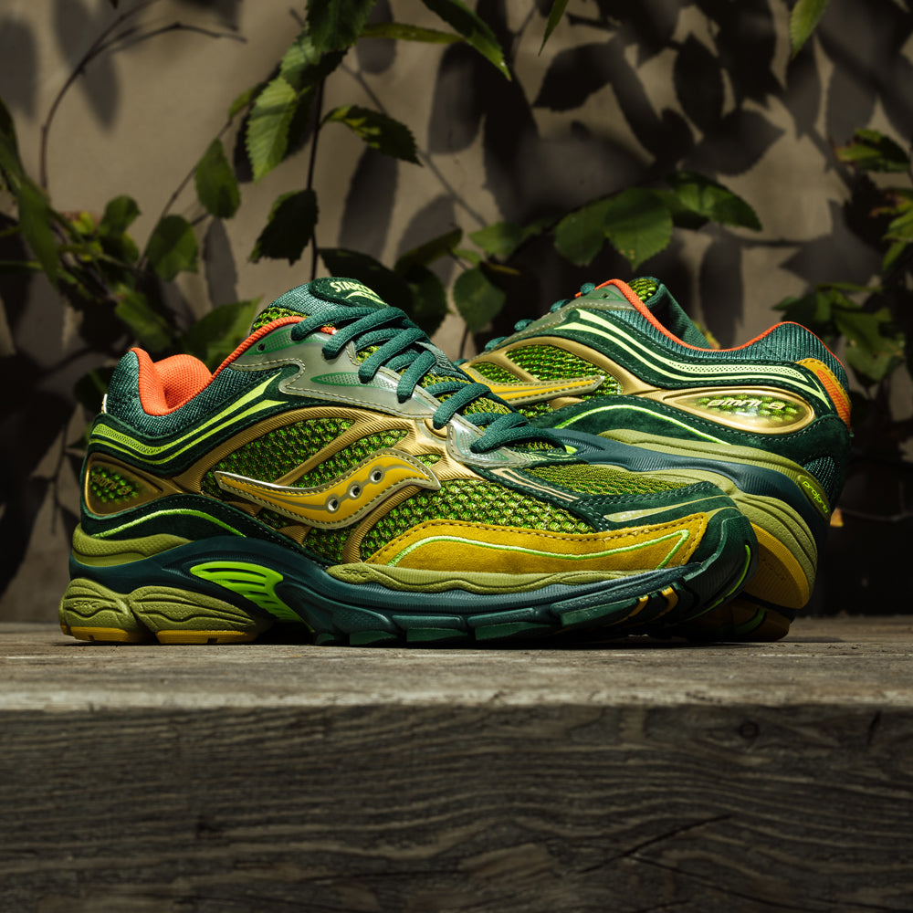 Saucony x Starcow ☆ ProGrid Omni 9 ‘Green Orange’ Sneaker-Politics-