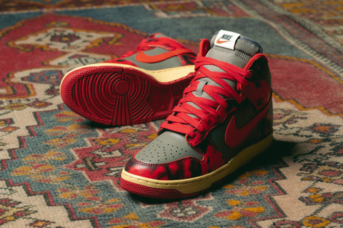 Nike Dunk High 1985 SP 'Red Acid Wash'