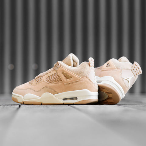 WOMEN'S AIR JORDAN 4 RETRO 'COZY GIRL' - HEMP/LIGHT OREWOOD BROWN