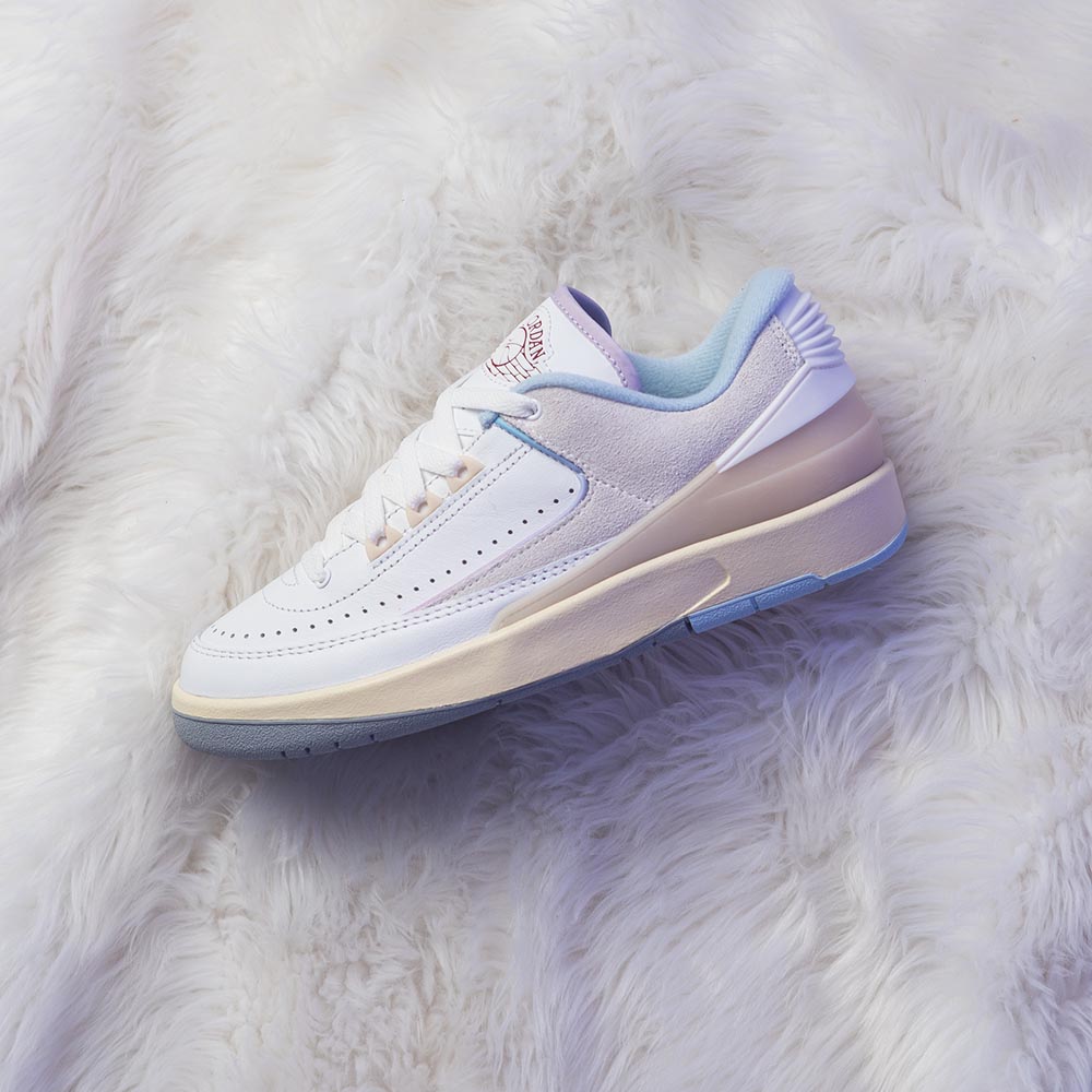 Jordan 2 purple white on sale