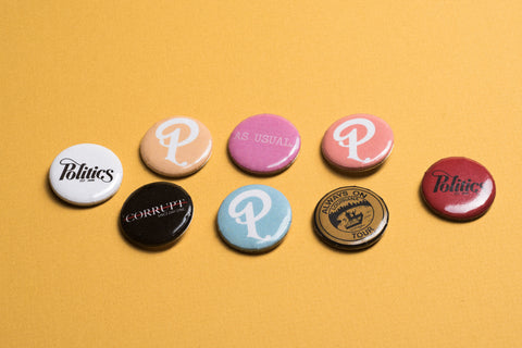 Sneaker Politics Buttons