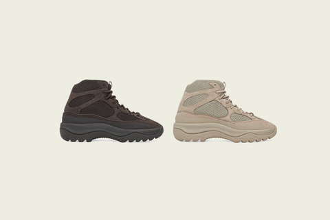 Adidas Yeezy DSRT Boot 'Rock' & 'Oil'