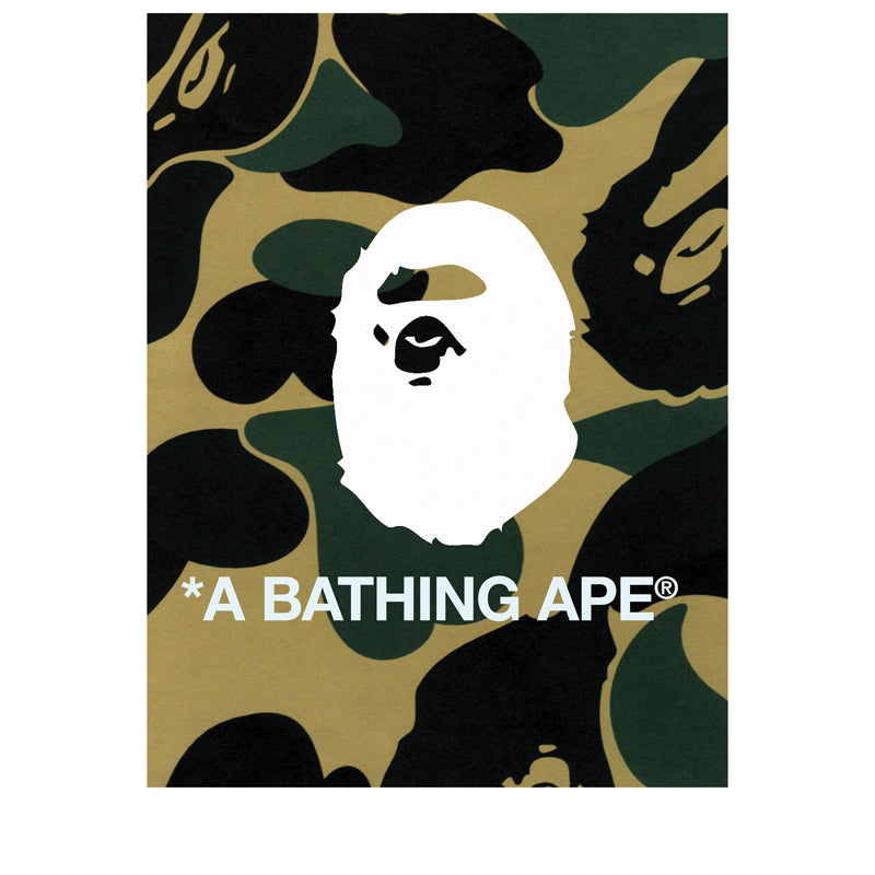 BAPE カモ柄 ビーニー y2k A BATHING APE 激レア WILD LEOPARD PATTERN