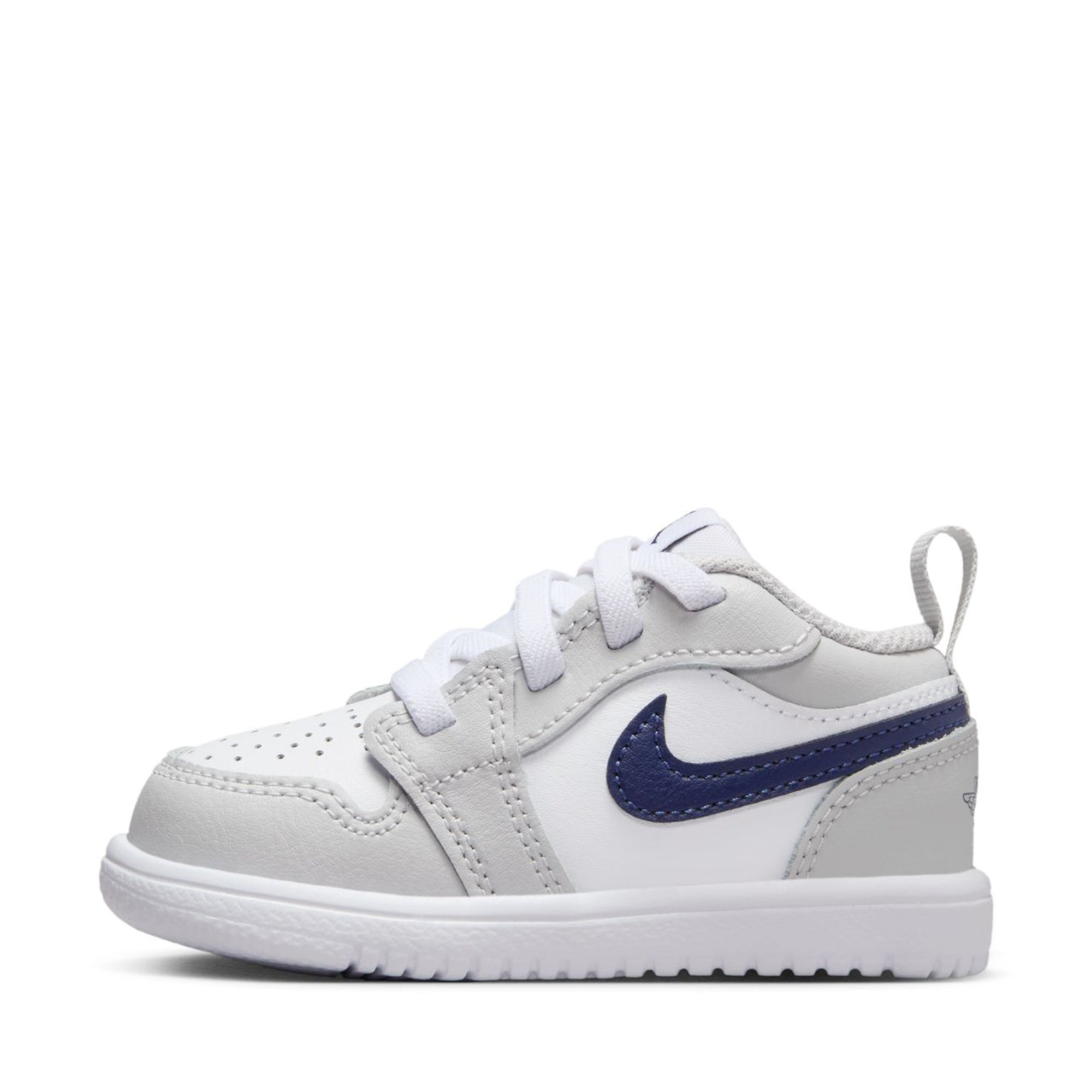 Nike Air Jordan 1 ネイビー/グレー Air Jordan 1 Low Shoes Midnight Navy Neutral Grey Gum Men's