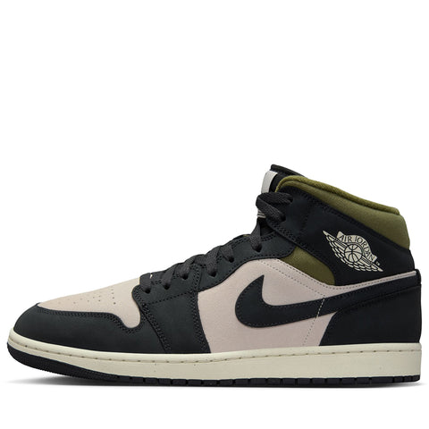 Air Jordan 1 Mid SE - Light Orewood Brown/Off Noir