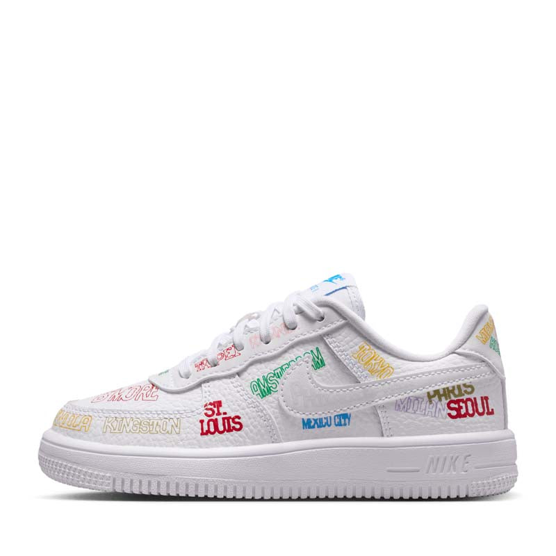 Nike Force 1 Low LV8 3 'On Tour' (PS) - White/White – Sneaker Politics