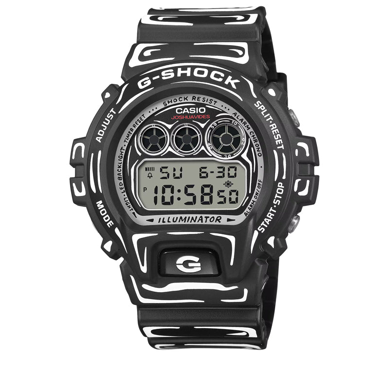 Joshua Vides x Casio G-Shock 6900 Series Digital Watch - Black