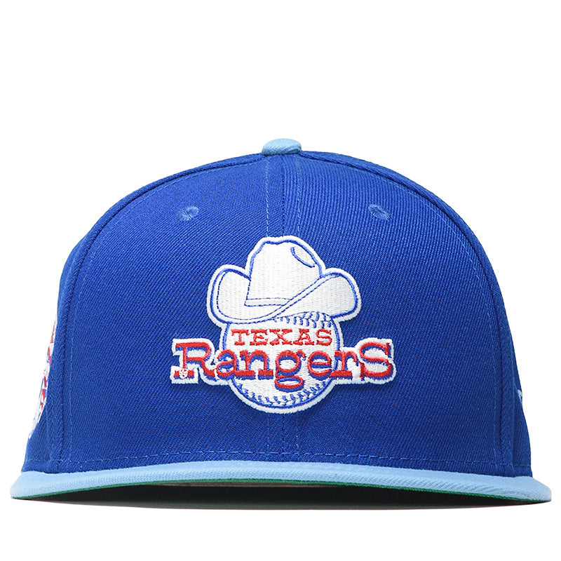 Light Blue Rangers Hat New Era Texas Rangers Final Season Fresh
