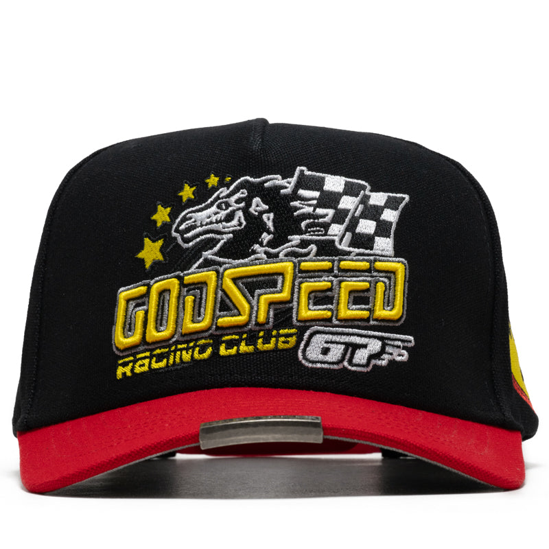 GODSPEEDキャップ Godspeed GS Neo Trucker Hat (Black/Yellow/Red)