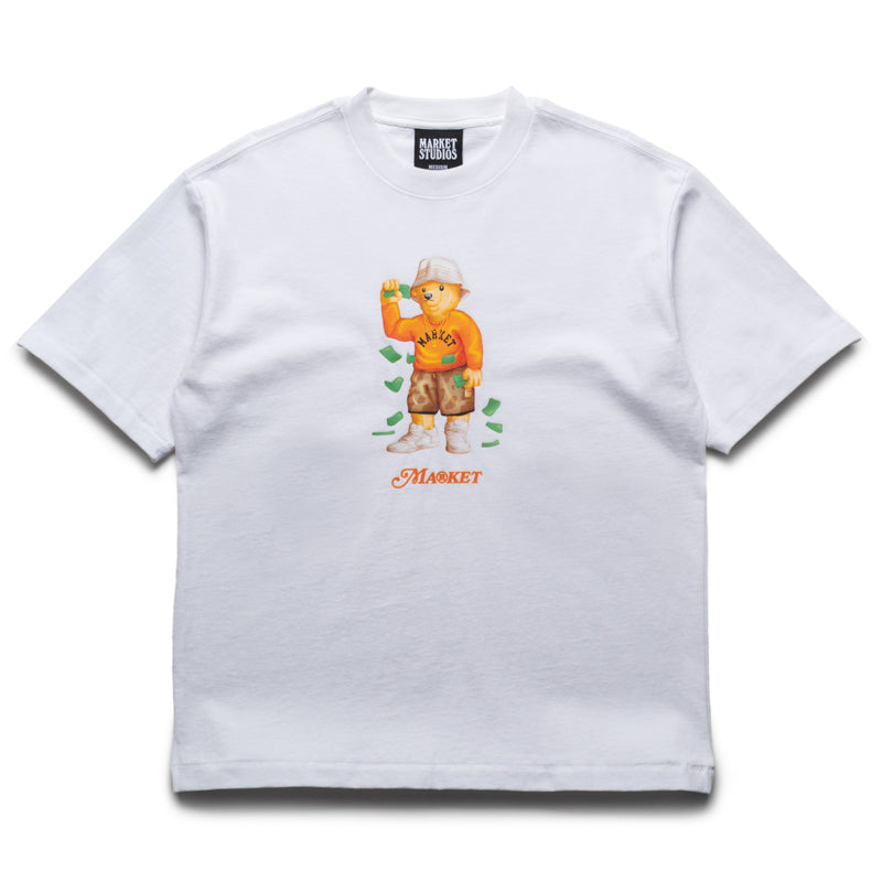 Market Making It Rain Bear Tee - White – Sneaker Politics