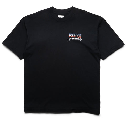 Politics Racing Tee - Black