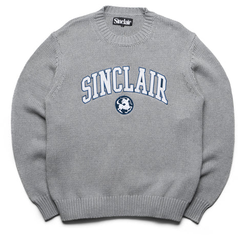 Sinclair Tackle Twill Sweater - Grey