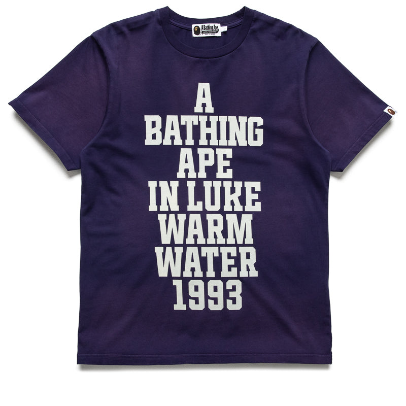 A Bathing Ape Vintage Effect Tee - Navy – Sneaker Politics