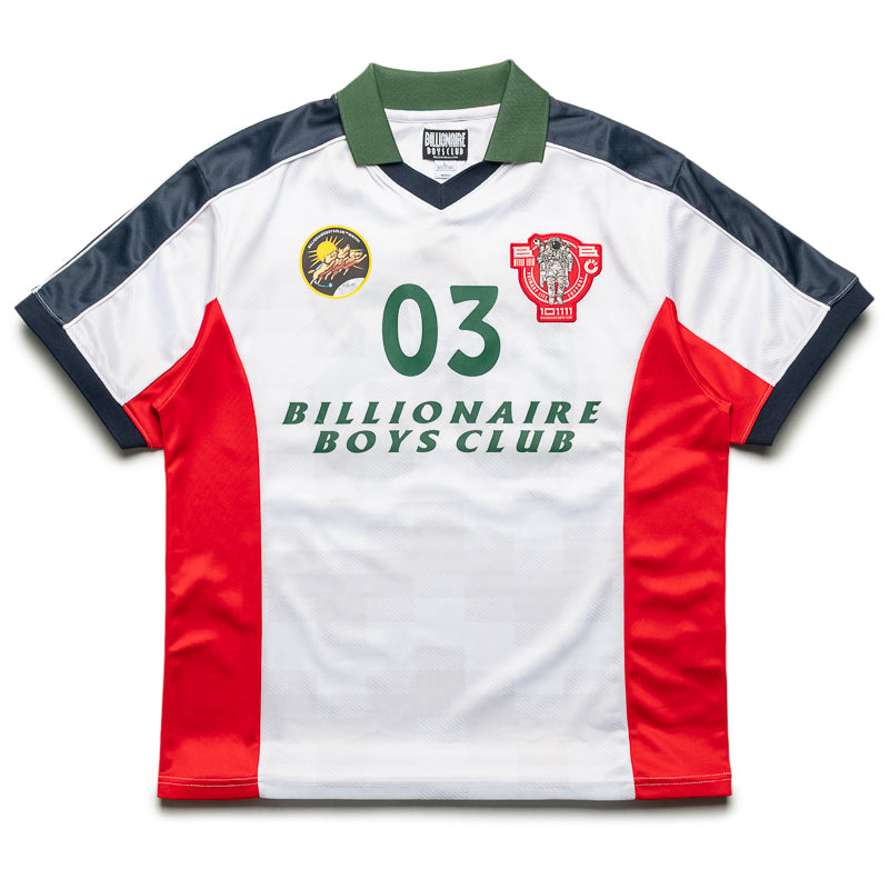 Billionaire Boys Club Midi Jersey - White – Sneaker Politics