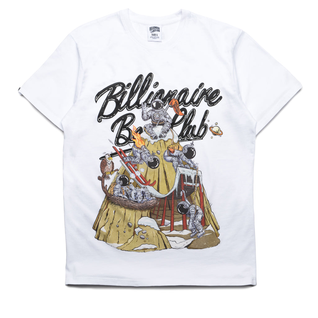 Billionaire Boys Club Space Mountain Knit Tee - White