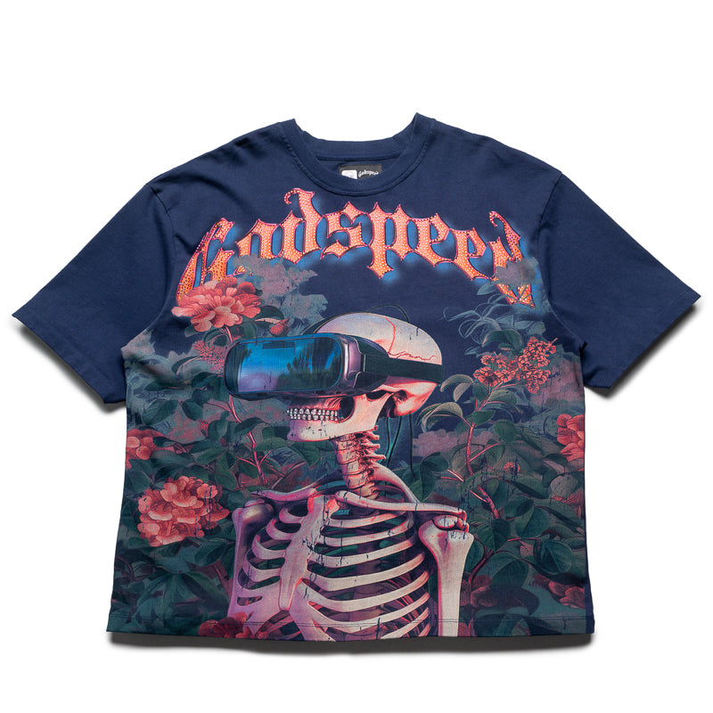 ★GODSPEED NEW YORK★Vision Pro VVS Tee Street Style NAVY Sneaker Politics