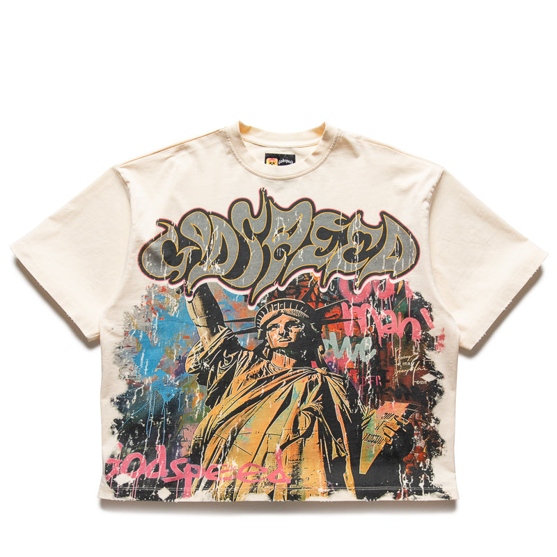 ★GODSPEED NEW YORK★Vision Pro VVS Tee Street Style BONE Sneaker Politics