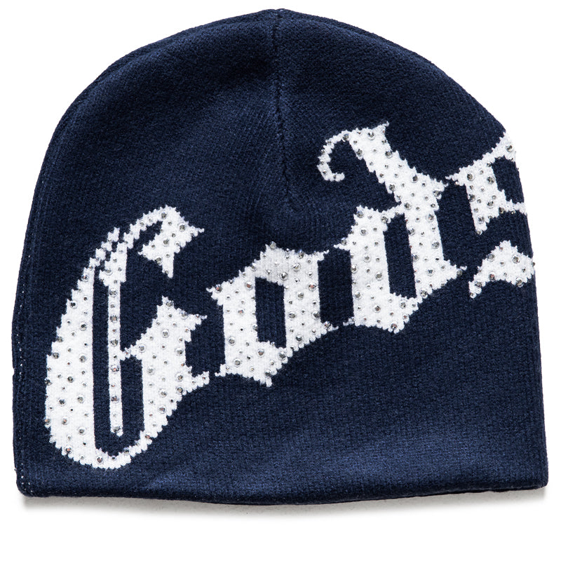 タグ付新品 ネイビー×ブルー GOODENOUGH SIGN BEANIE Sneaker Politics