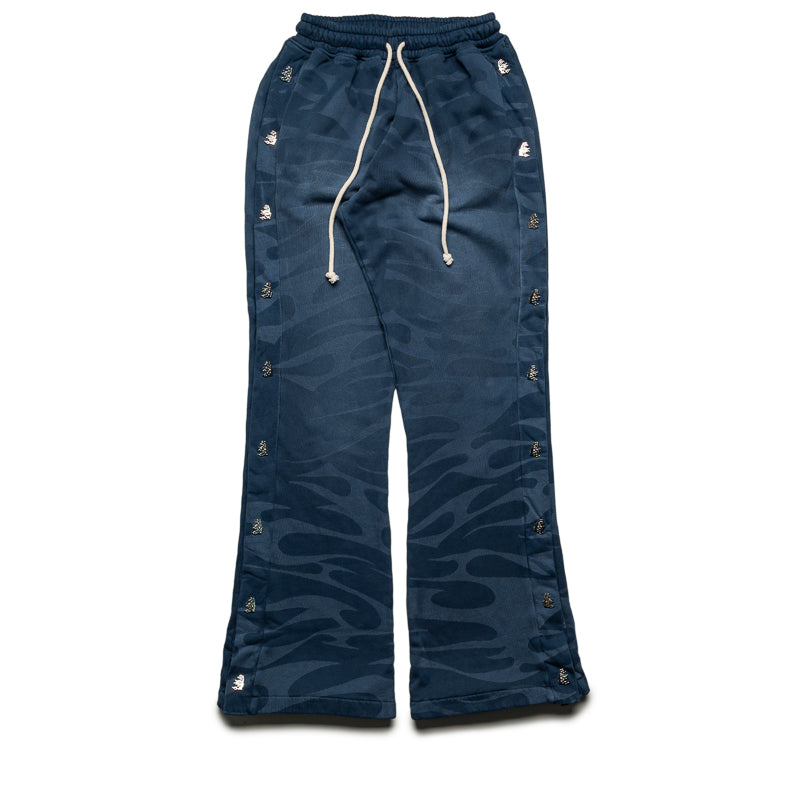 Hellstar Snap Sweatpants w/ Flame - Blue – Sneaker Politics