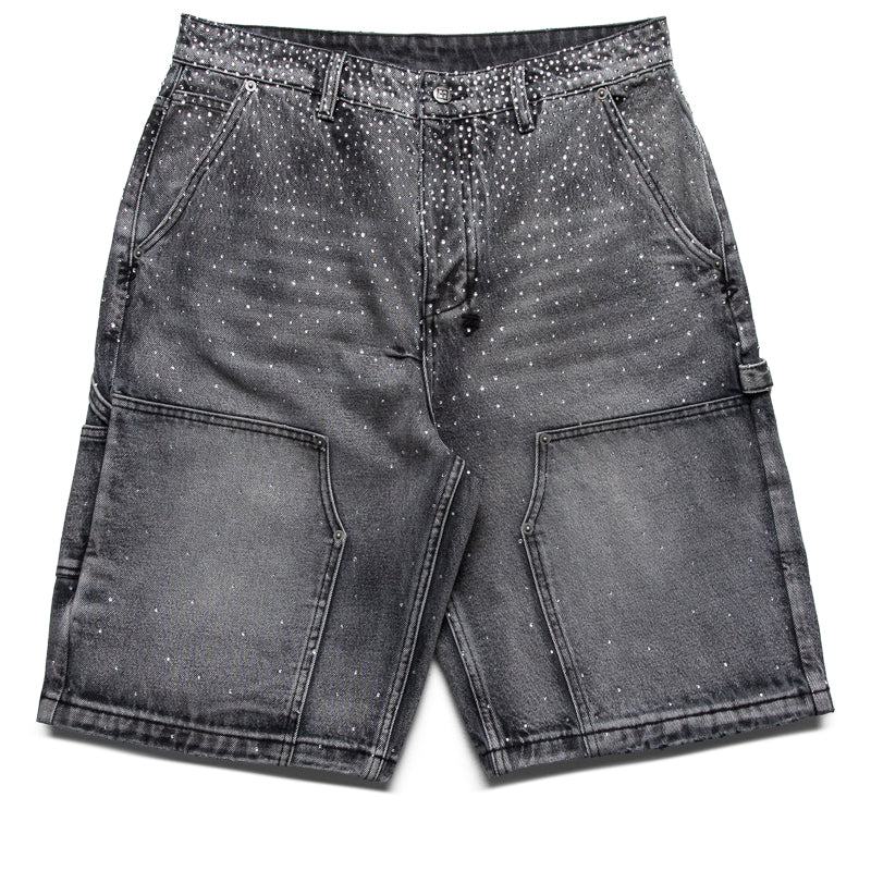 Ksubi Maxx Operator Denim Short - Konkrete Crystal – Sneaker Politics