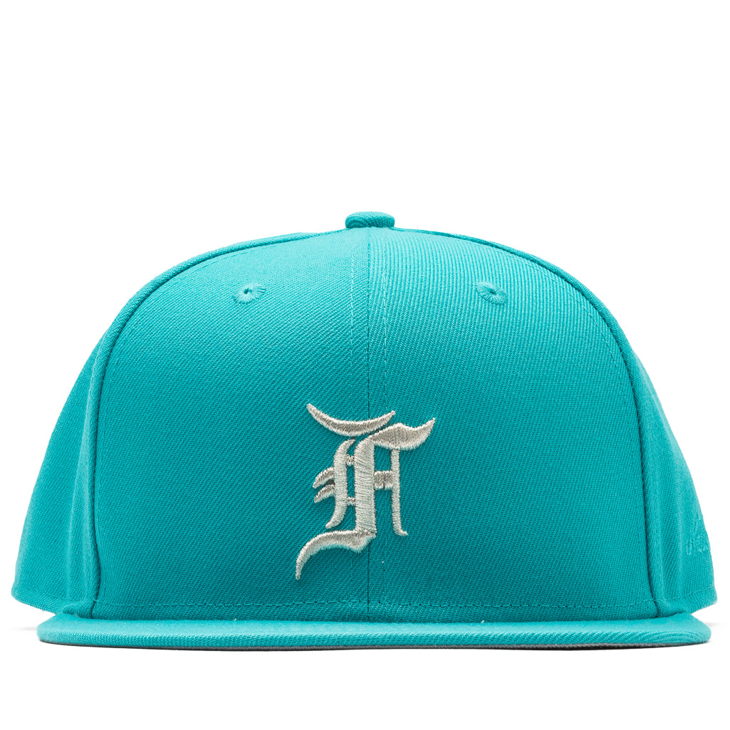 New Era x Fear of God 59FIFTY Fitted Hat - Miami Marlins - White/Grey, Size 7 3/4 by Sneaker Politics