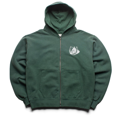 One Of These Days Valley Rider Zip Up - Forest Green