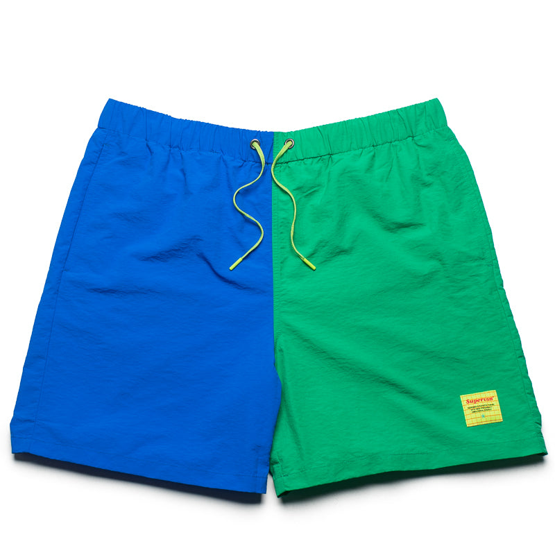 【U LAN】Teal Velvet Span Shorts Velour Velvet Shorts | Foray Golf