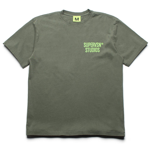 Supervsn Stack Tee - Moss