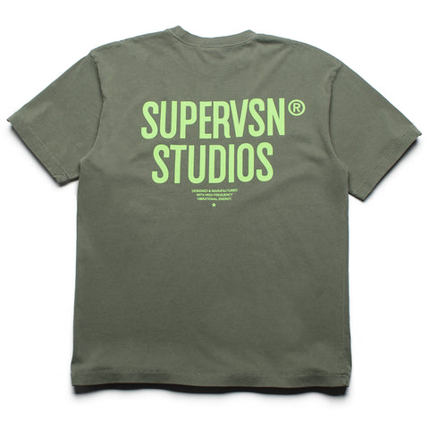 Supervsn Stack Tee - Moss