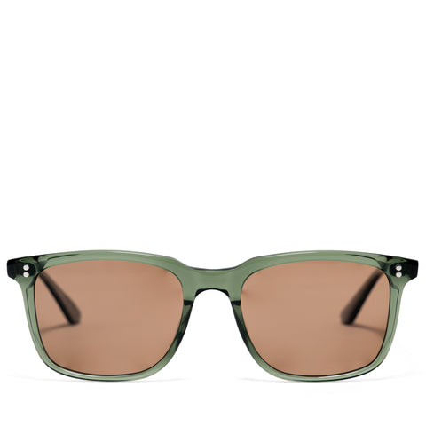 Krewe Matthew Polarized Sunglasses - Bottle Green