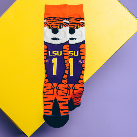 Stance Mike The Tiger LSU Socks
