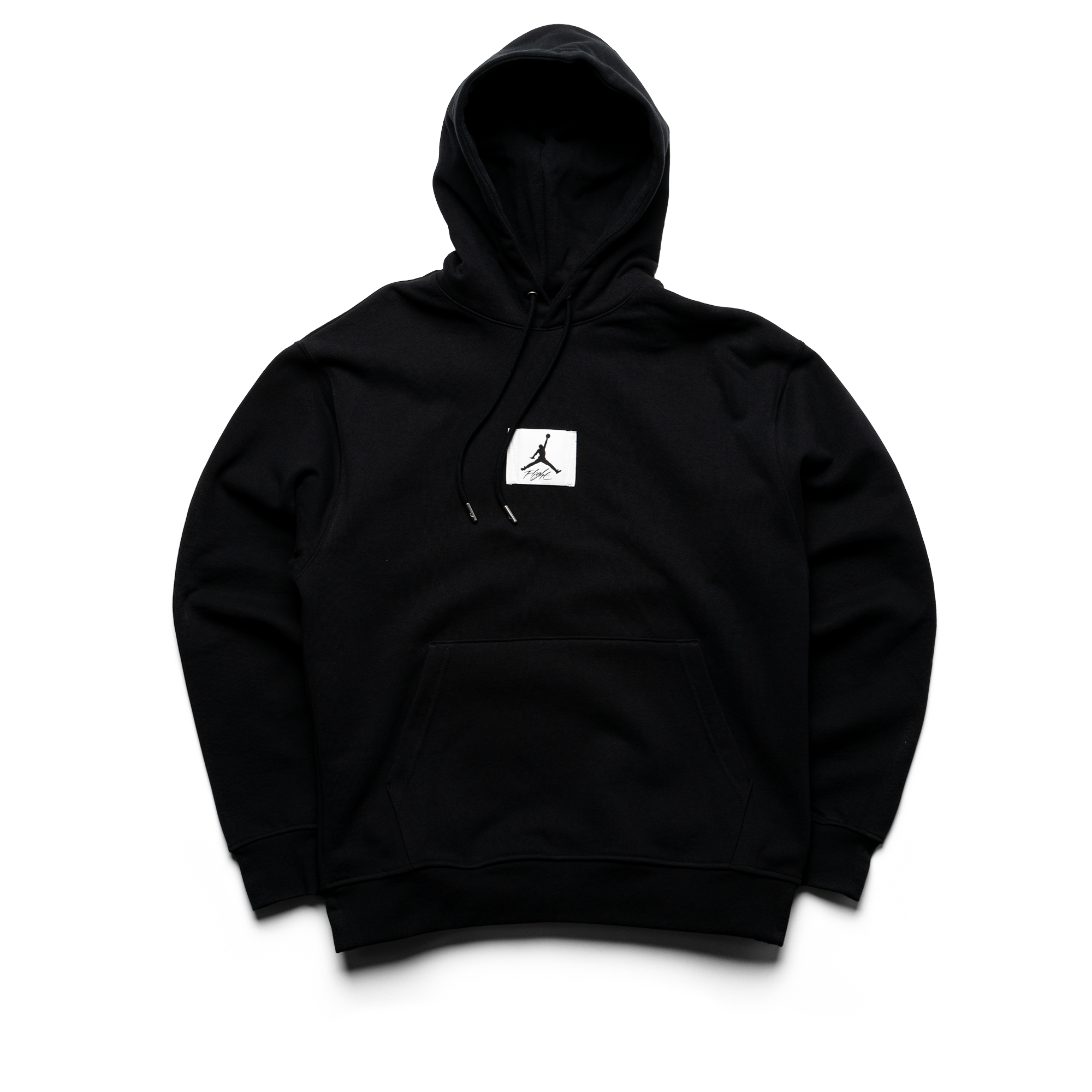 Jordan Flight Fleece Pullover Hoodie Black Sail