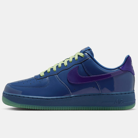 NIKE AIR FORCE 1 LOW 'PATENT LEATHER' - MYSTIC NAVY/GRAPE
