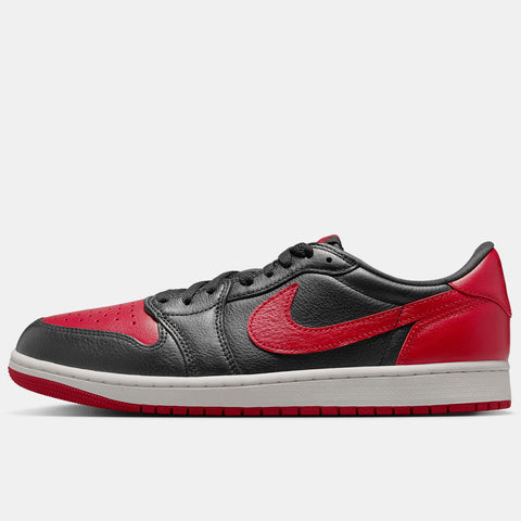 AIR JORDAN 1 RETRO LOW OG 'BANNED' - BLACK/VARSITY RED