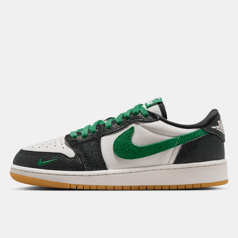 AIR JORDAN 1 RETRO LOW OG 'PINE GREEN' (GS) - PINE GREEN/PHANTOM