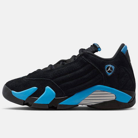 AIR JORDAN 14 RETRO 'UNIVERSITY BLUE' (GS) - BLACK/WHITE