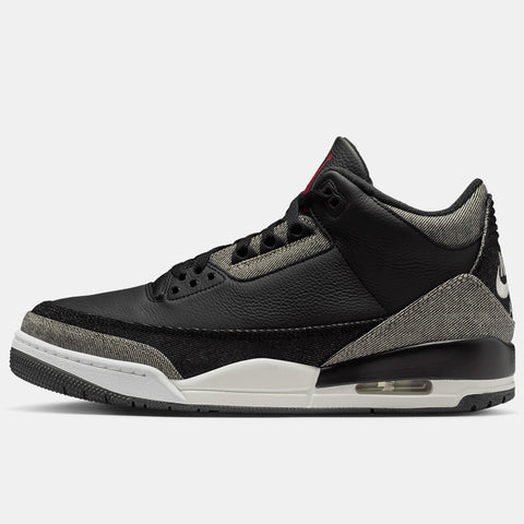 LEVI'S X AIR JORDAN 3 RETRO 'BLACK' - BLACK/WHITE