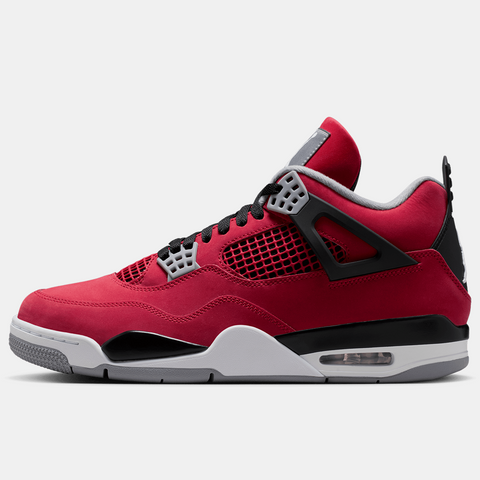 AIR JORDAN 4 RETRO 'TORO BRAVO' - FIRE RED/WHITE