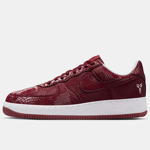 KOBE BRYANT X NIKE AIR FORCE 1 LOW 'LOWER MERION HIGH' - TEAM RED/WHITE