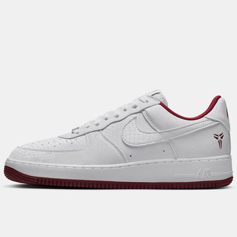 KOBE BRYANT X NIKE AIR FORCE 1 LOW 'LOWER MERION HIGH' - WHITE/TEAM RED