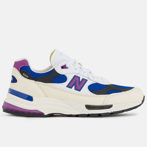 NEW BALANCE MADE IN USA 992 'TEAM ROYAL' - WHITE/TEAM ROYAL