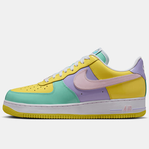 NIKE AIR FORCE 1 '07 'EASTER' - YELLOW PULSE/PINK FOAM
