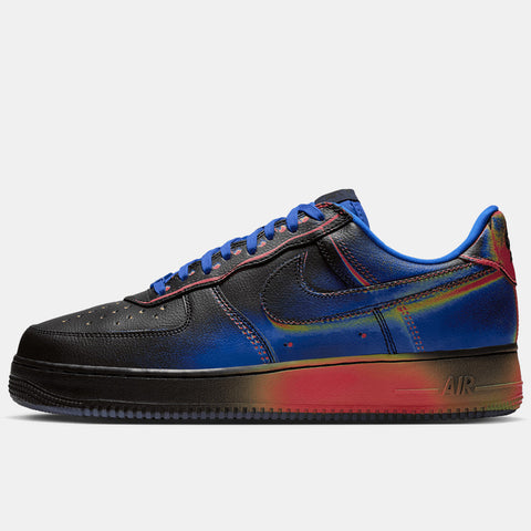NIKE AIR FORCE 1 LOW RETRO 'HEAT MAP' - BLACK/RACER BLUE
