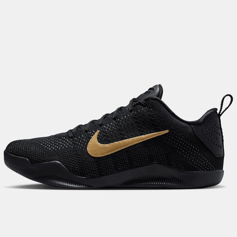 NIKE KOBE XI ELITE PROTRO 'FADE TO BLACK' - BLACK/METALLIC GOLD
