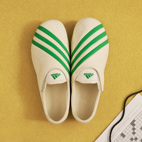 PHARRELL WILLIAMS X ADIDAS VARIO FLAT EARTHER - CORE WHITE/GREEN